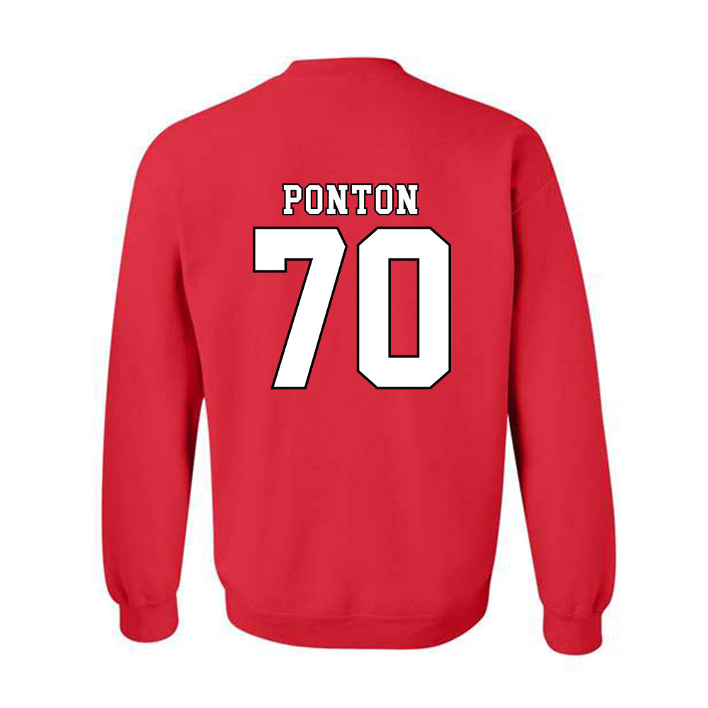 Texas Tech - NCAA Football : Jacob Ponton - Classic Shersey Crewneck Sweatshirt