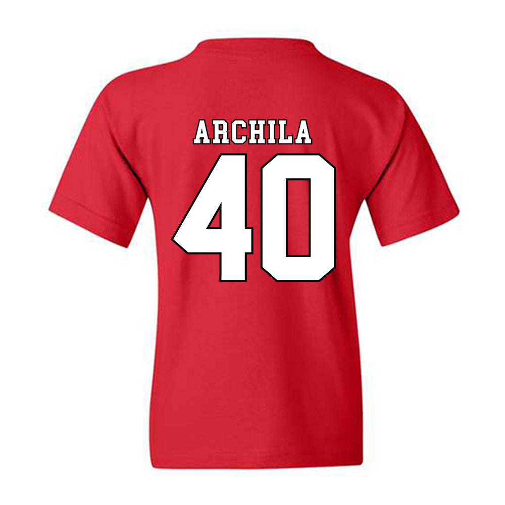 Texas Tech - NCAA Baseball : Dominic Archila - Classic Shersey Youth T-Shirt-1