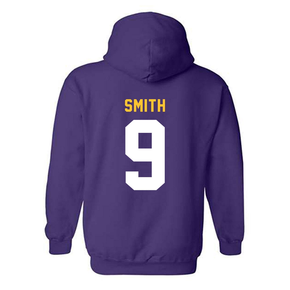 LSU - NCAA Women's Soccer : Amy Smith - Classic Shersey Hooded Sweatshirt-1