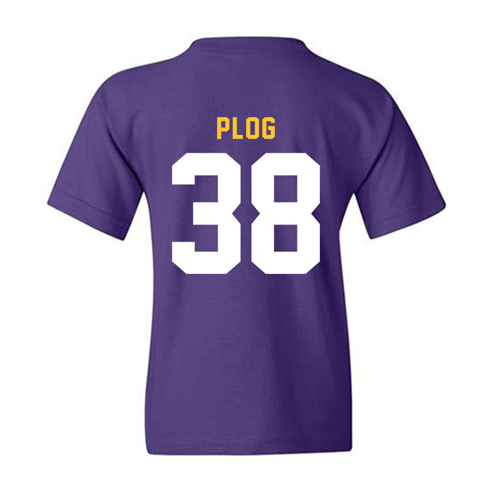 LSU - NCAA Baseball : Ethan Plog - Classic Shersey Youth T-Shirt-1