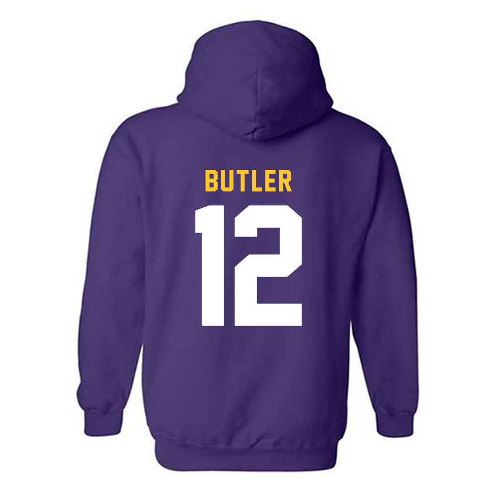 LSU - NCAA Football : Jimari Butler - Classic Shersey Hooded Sweatshirt-1