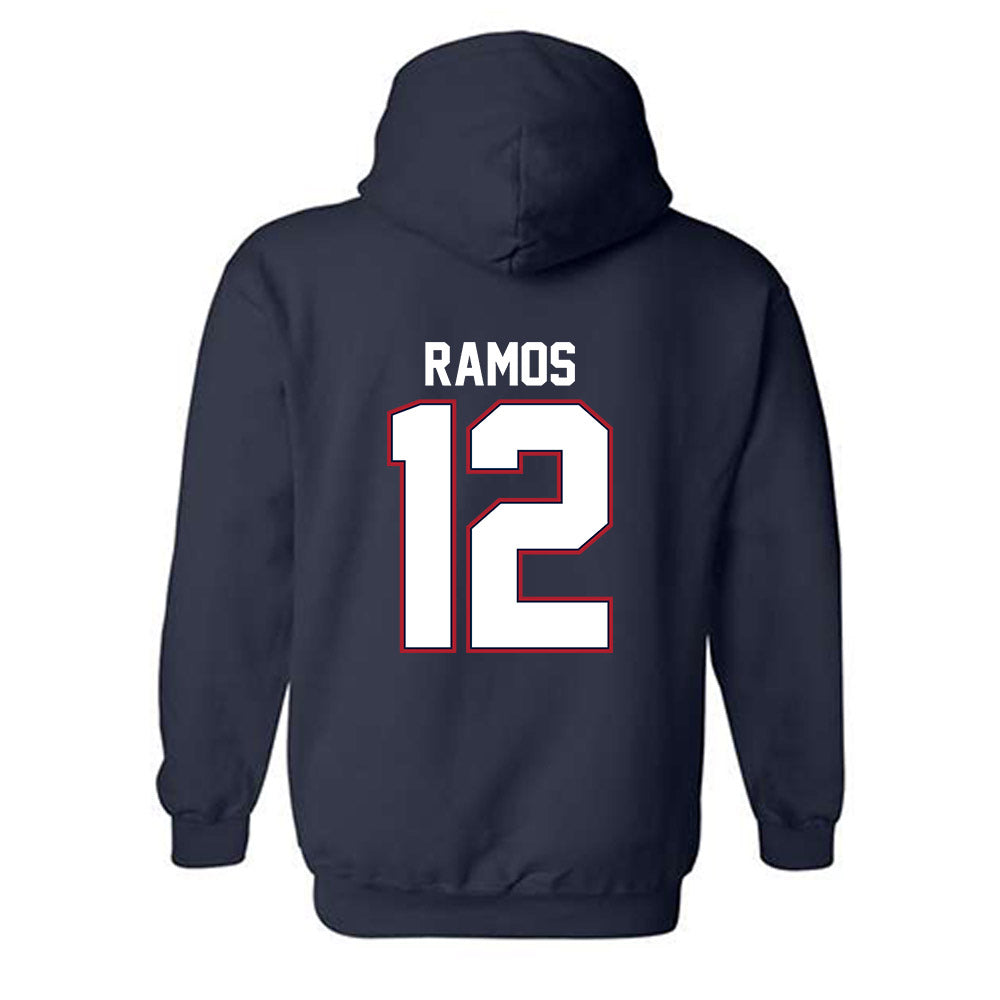 Liberty - NCAA Men's Soccer : Jayden Ramos - Classic Shersey Hooded Sweatshirt-1
