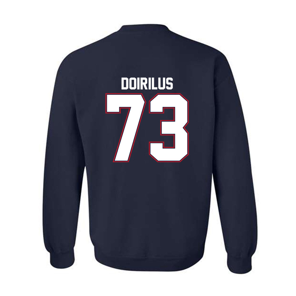 Liberty - NCAA Football : Curtis Doirilus - Classic Shersey Crewneck Sweatshirt-1