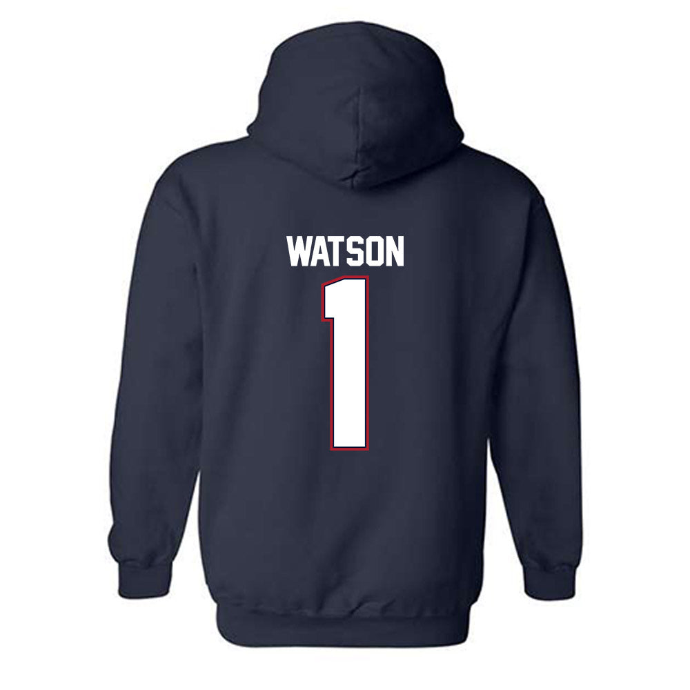 Liberty - NCAA Women's Lacrosse : Leah Watson - Classic Shersey Hooded Sweatshirt-1