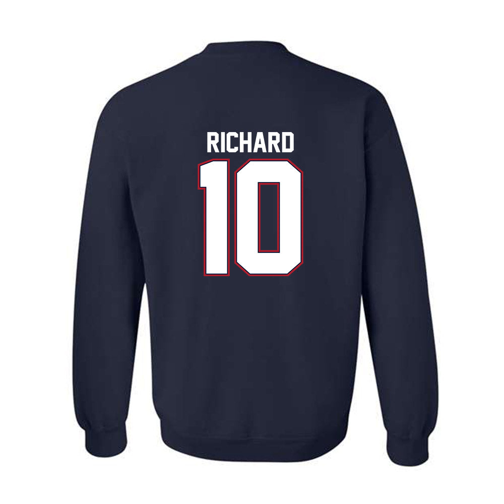 Liberty - NCAA Women's Field Hockey : Caroline Richard - Classic Shersey Crewneck Sweatshirt-1