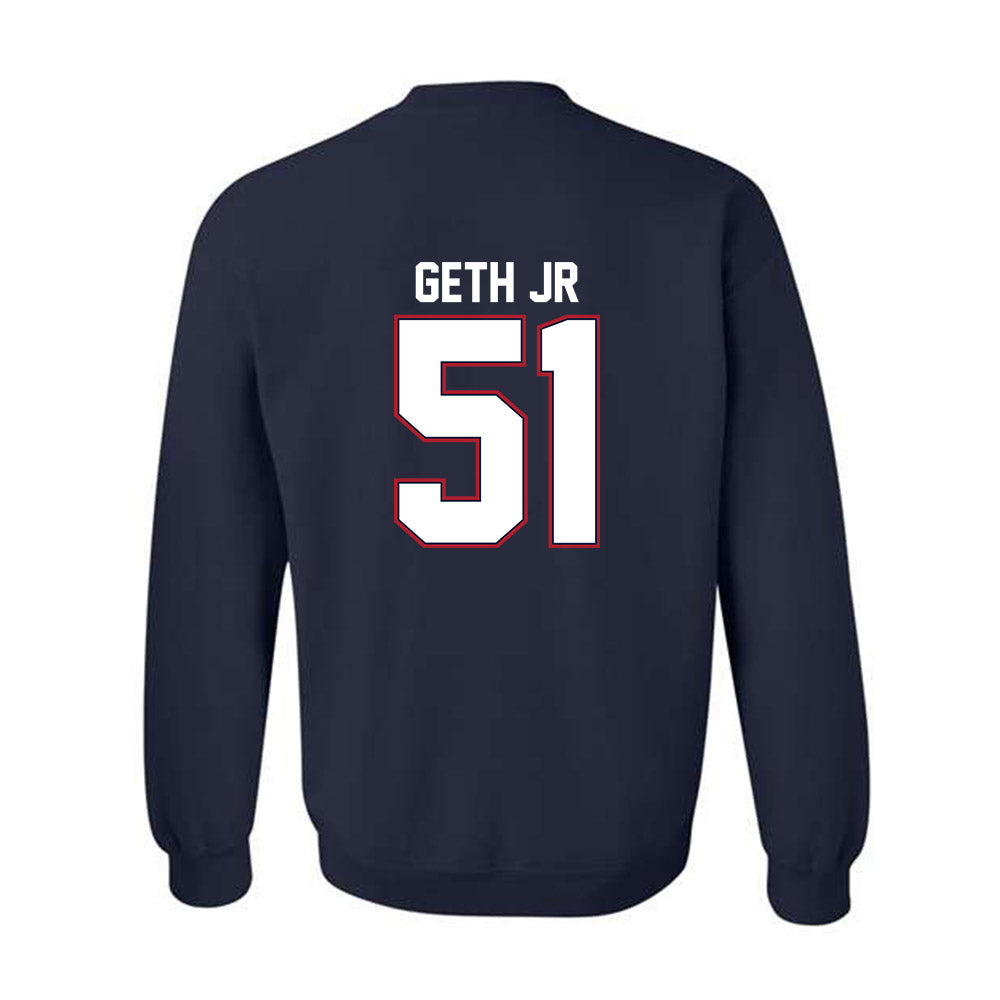 Liberty - NCAA Football : DJ Geth Jr - Classic Shersey Crewneck Sweatshirt-1