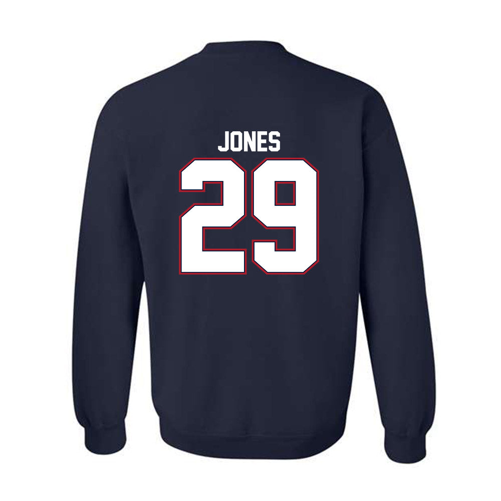 Liberty - NCAA Football : Akhori Jones - Classic Shersey Crewneck Sweatshirt-1