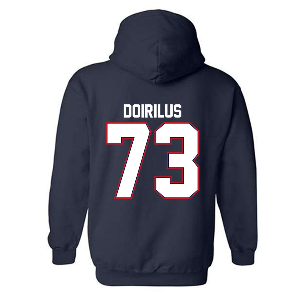 Liberty - NCAA Football : Curtis Doirilus - Classic Shersey Hooded Sweatshirt-1
