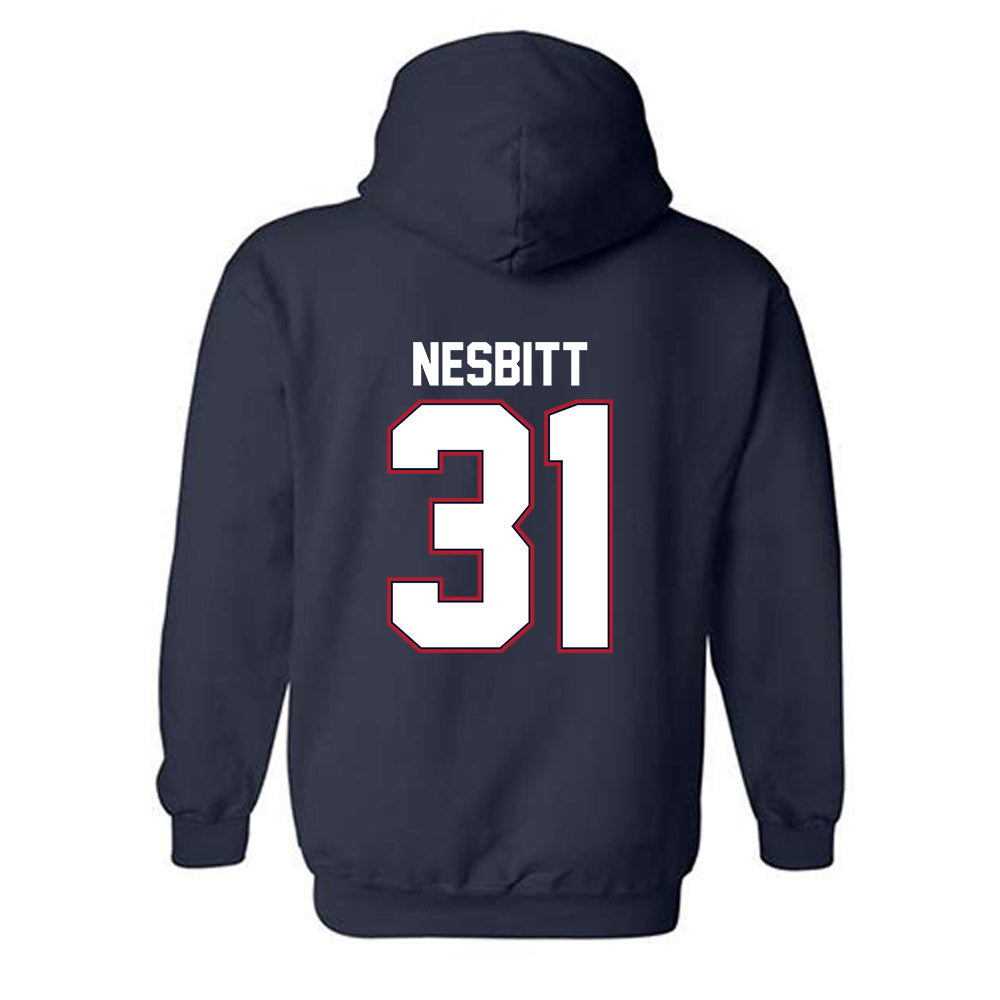 Liberty - NCAA Softball : Caitlyn Nesbitt - Classic Shersey Hooded Sweatshirt-1