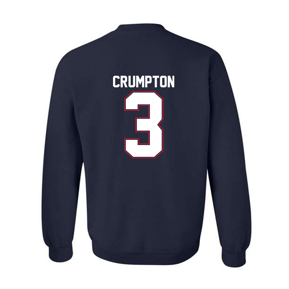 Liberty - NCAA Women's Lacrosse : Zuri Crumpton - Classic Shersey Crewneck Sweatshirt-1