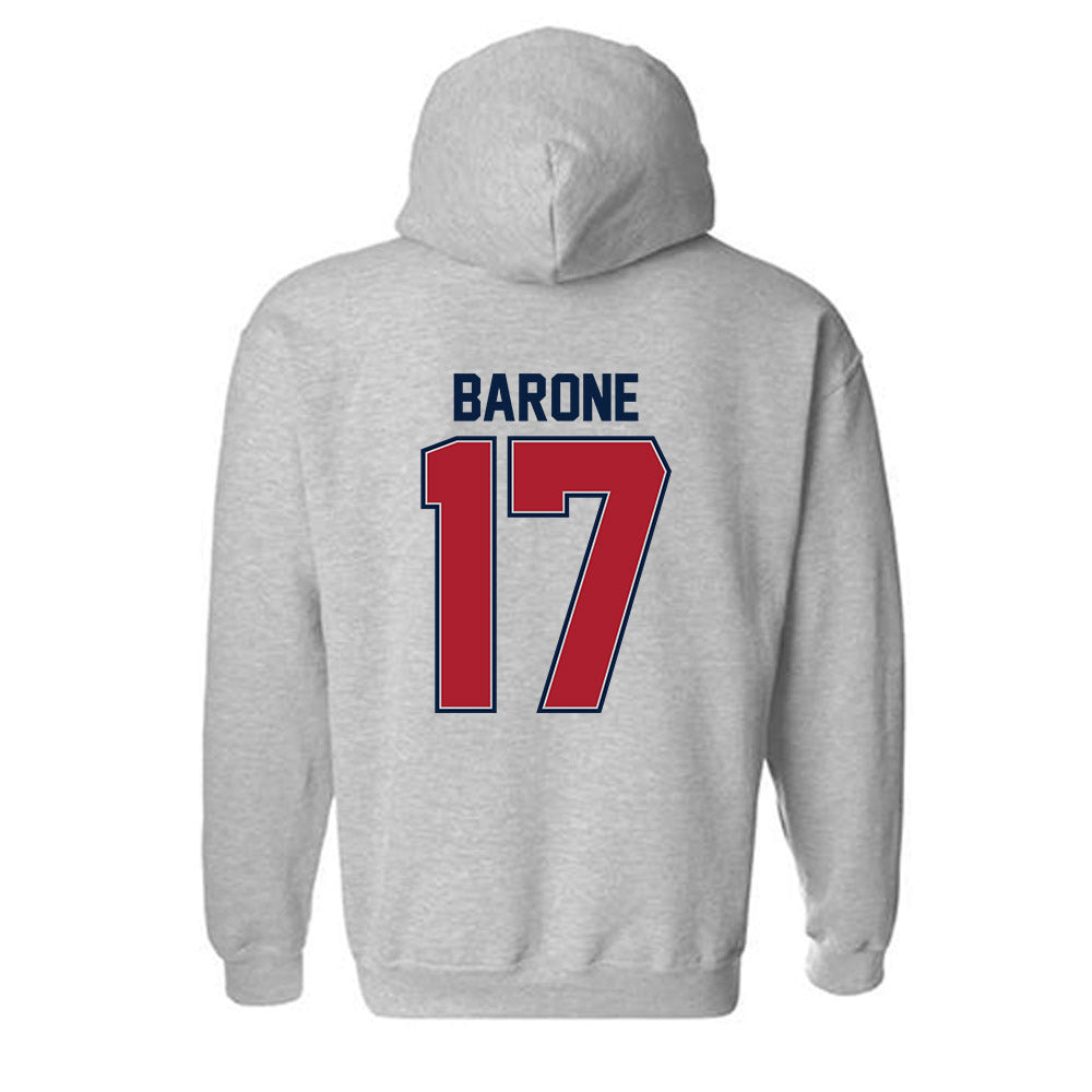 Liberty - NCAA Baseball : Nick Barone - Classic Shersey Hooded Sweatshirt-1