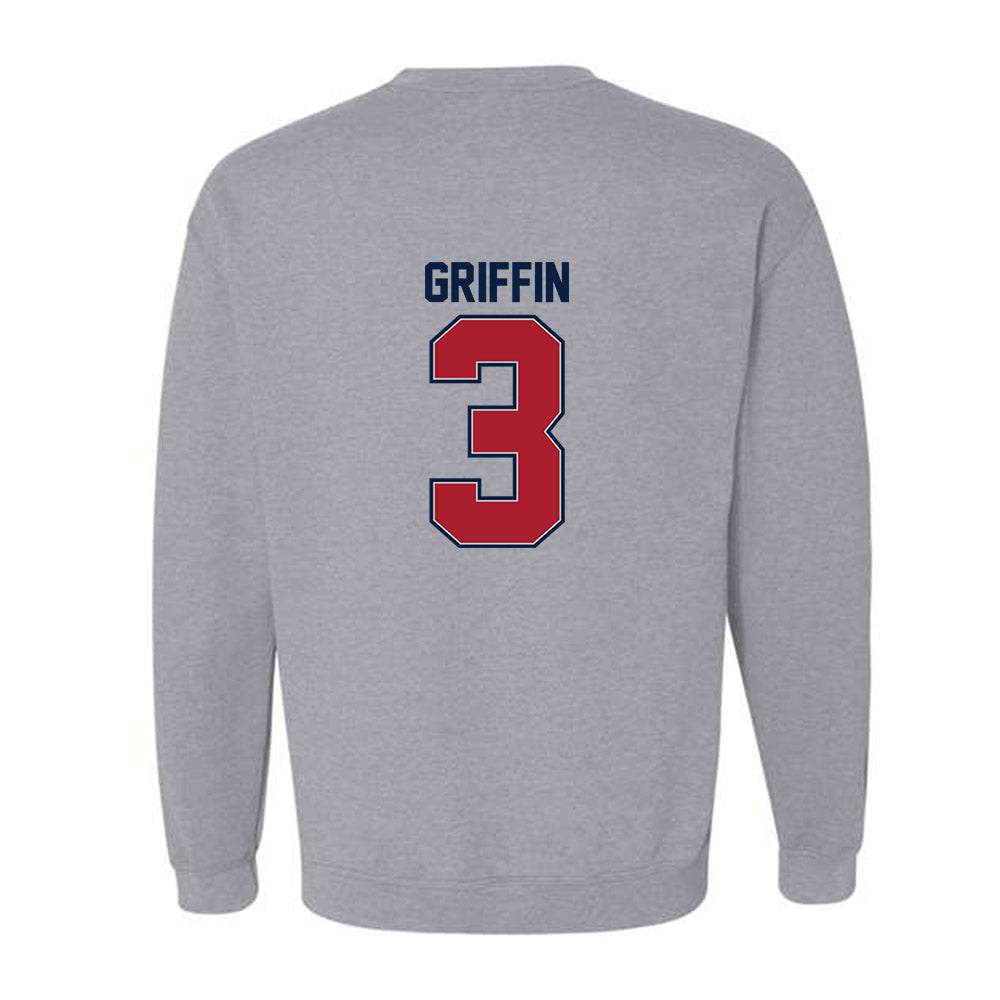 Liberty - NCAA Football : Eldric Griffin - Classic Shersey Crewneck Sweatshirt-1