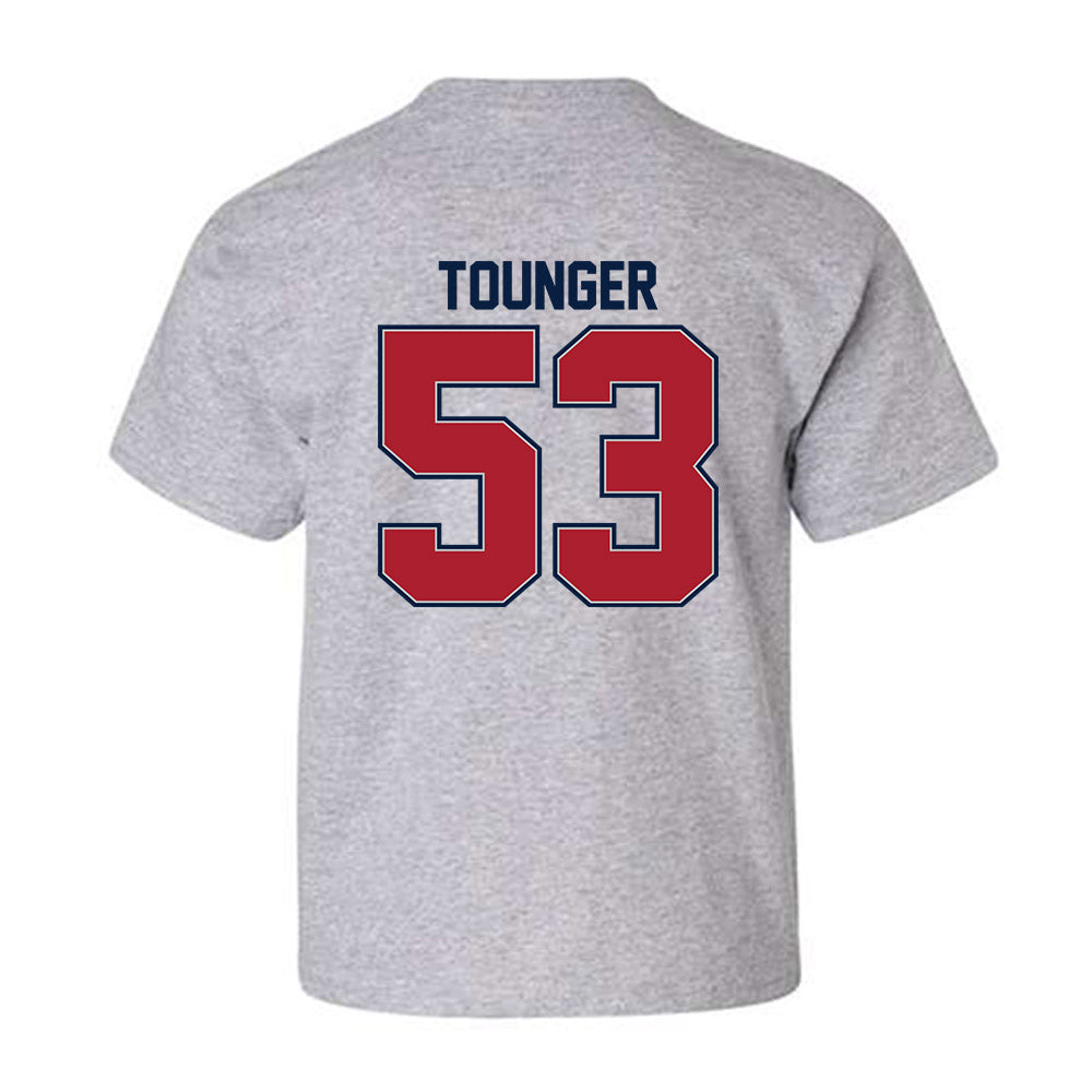 Liberty - NCAA Football : Nikodemus Tounger - Classic Shersey Youth T-Shirt-1