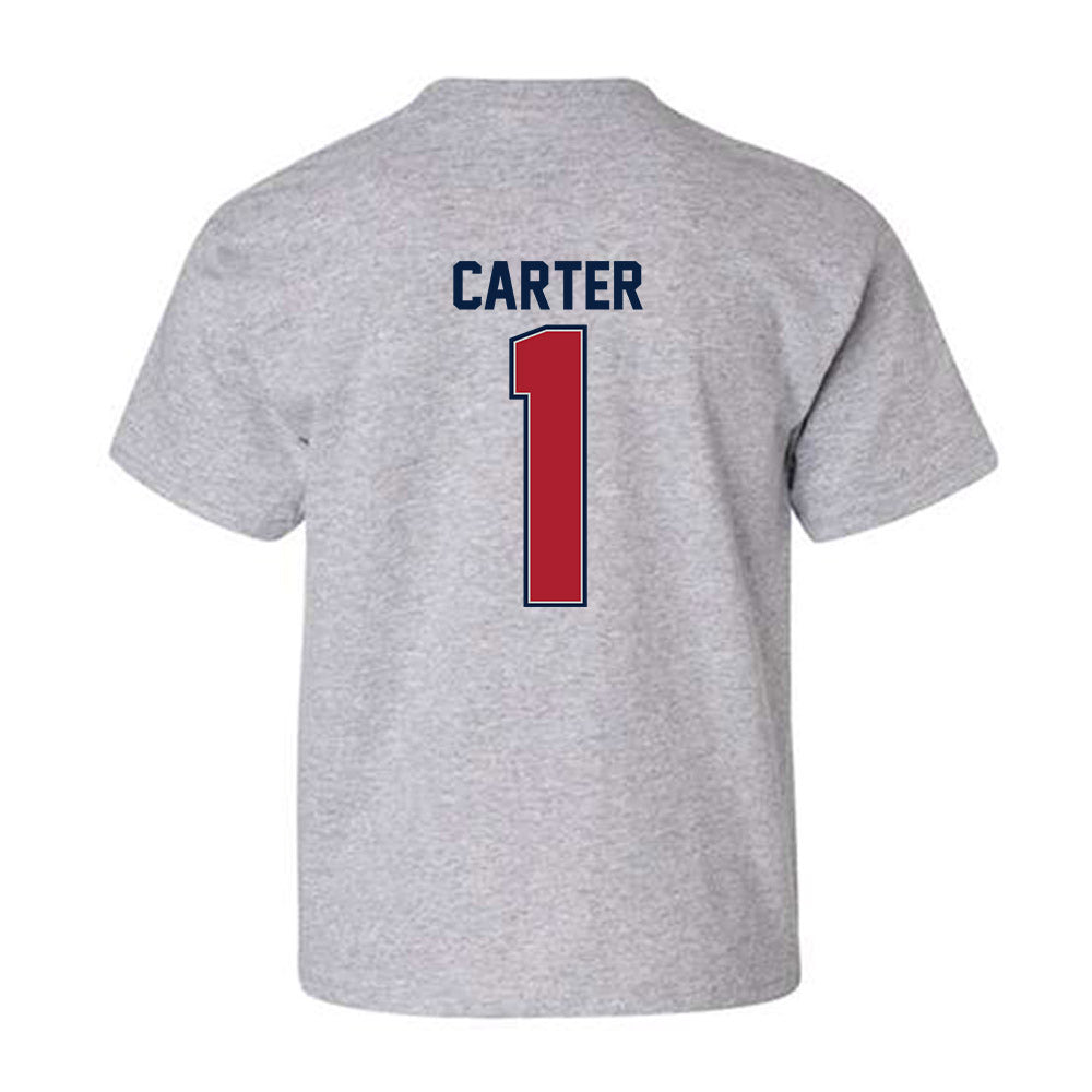 Liberty - NCAA Men's Basketball : Zander Carter - Classic Shersey Youth T-Shirt-1