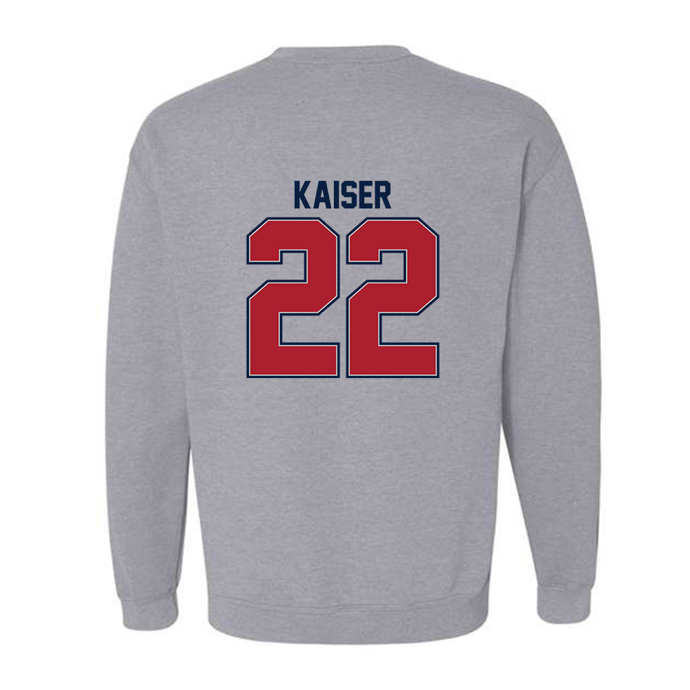 Liberty - NCAA Women's Soccer : Presley Kaiser - Classic Shersey Crewneck Sweatshirt-1
