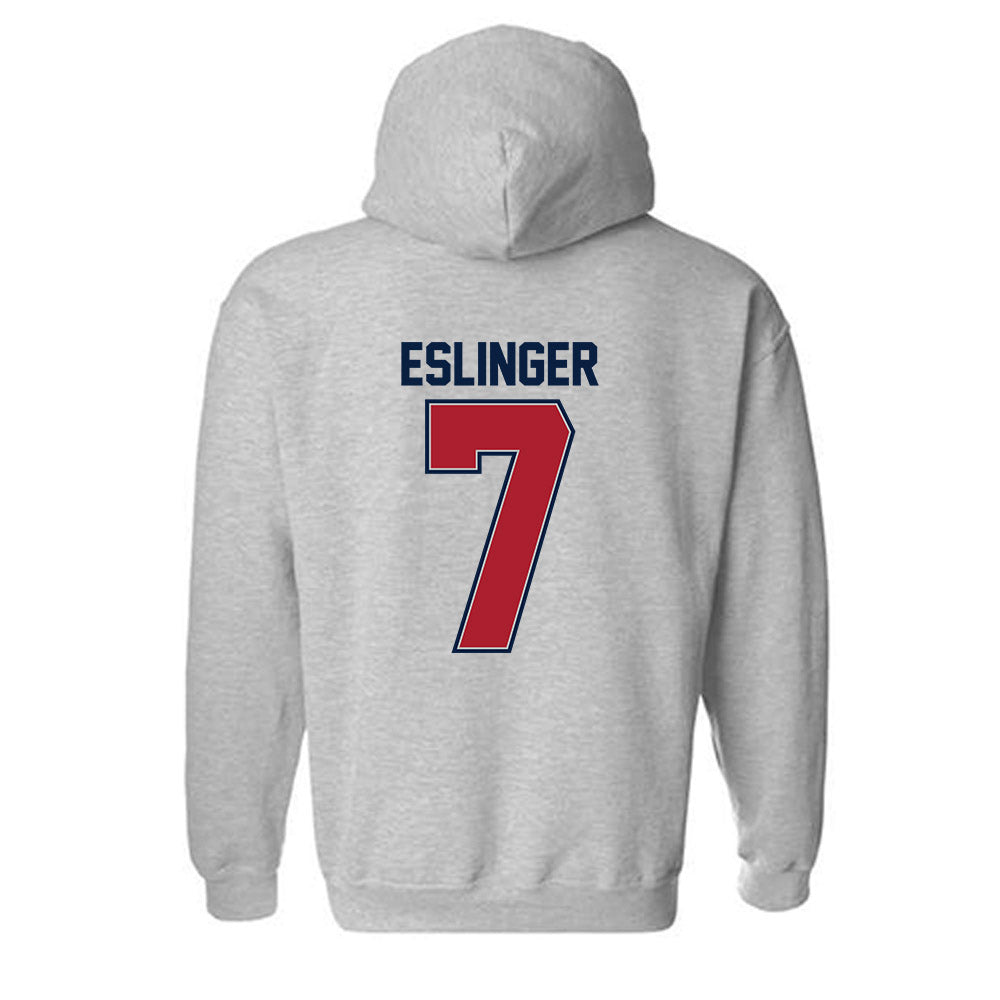 Liberty - NCAA Women's Soccer : Keelyn Eslinger - Classic Shersey Hooded Sweatshirt-1