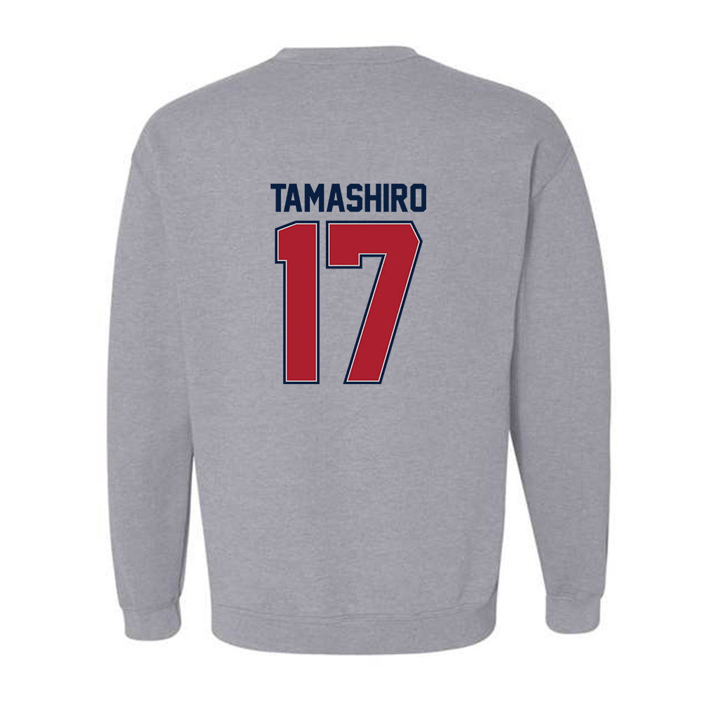 Liberty - NCAA Men's Soccer : Kai Tamashiro - Classic Shersey Crewneck Sweatshirt-1
