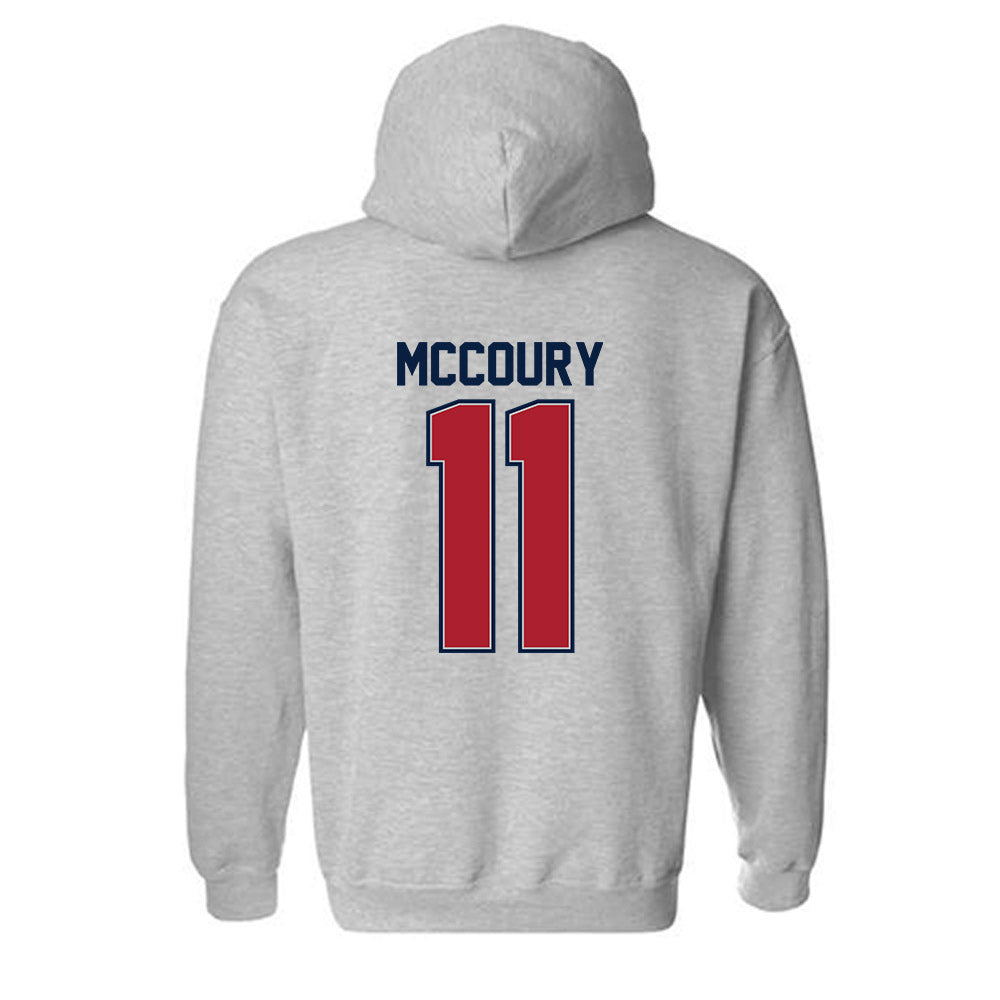 Liberty - NCAA Baseball : Xavier McCoury - Classic Shersey Hooded Sweatshirt-1