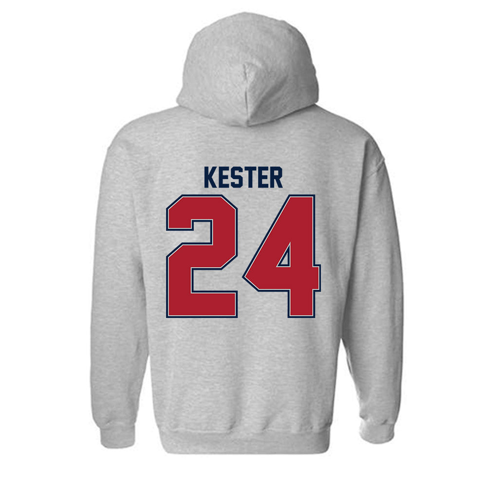Liberty - NCAA Men's Basketball : Brady Kester - Classic Shersey Hooded Sweatshirt-1