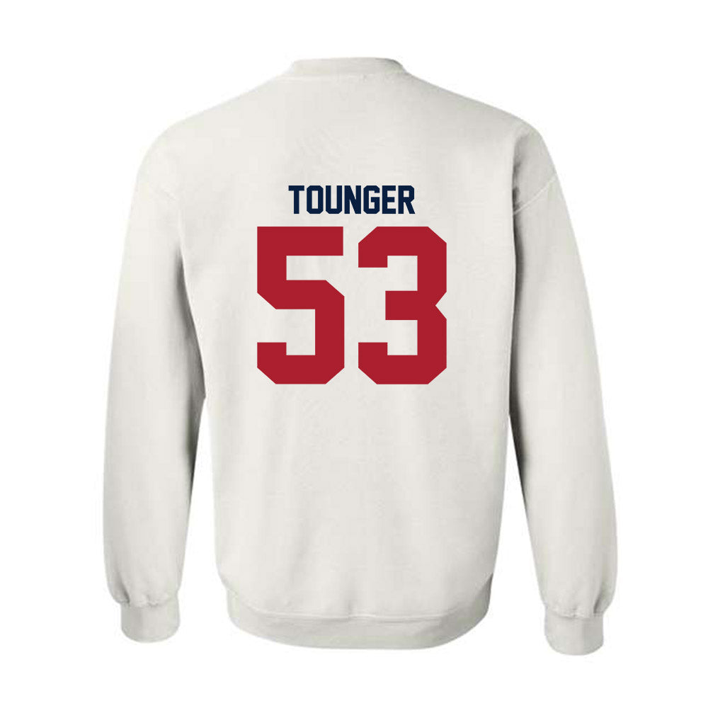 Liberty - NCAA Football : Nikodemus Tounger - Classic Shersey Crewneck Sweatshirt-1