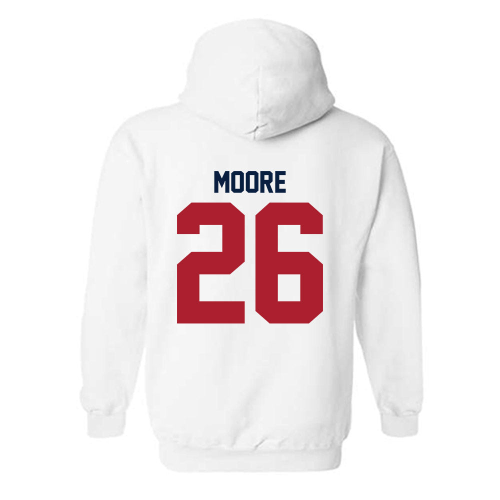 Liberty - NCAA Baseball : Tucker Moore - Classic Shersey Hooded Sweatshirt-1