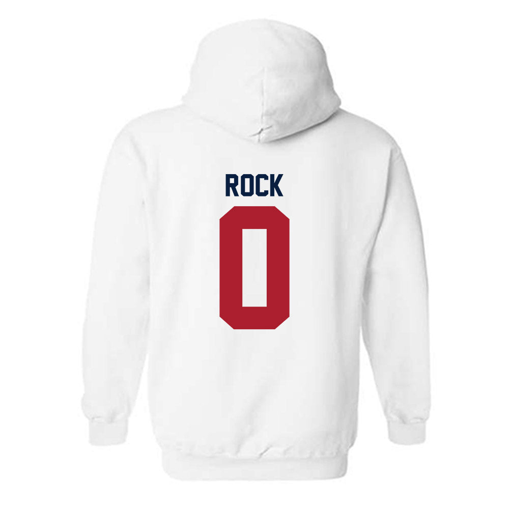Liberty - NCAA Football : Jalon Rock - Classic Shersey Hooded Sweatshirt-1