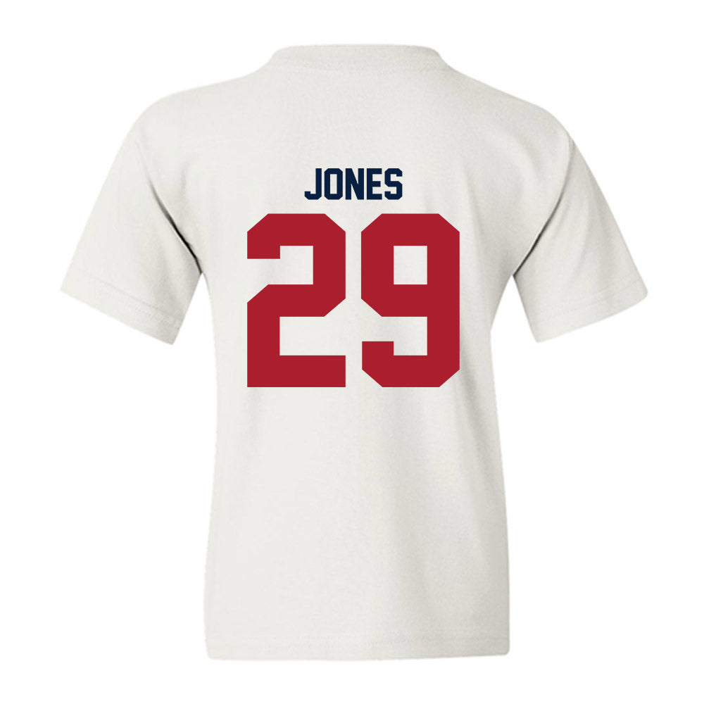 Liberty - NCAA Football : Akhori Jones - Classic Shersey Youth T-Shirt-1