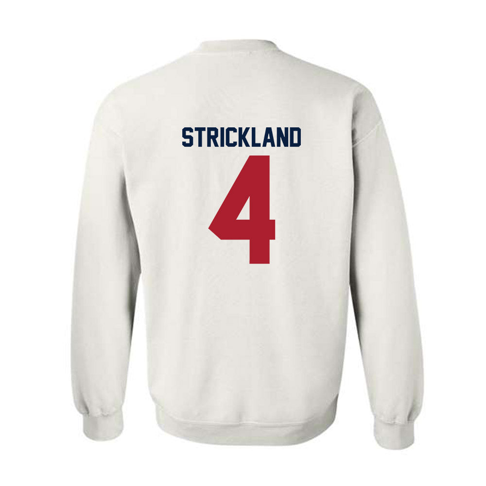 Liberty - NCAA Softball : Maci Strickland - Classic Shersey Crewneck Sweatshirt-1
