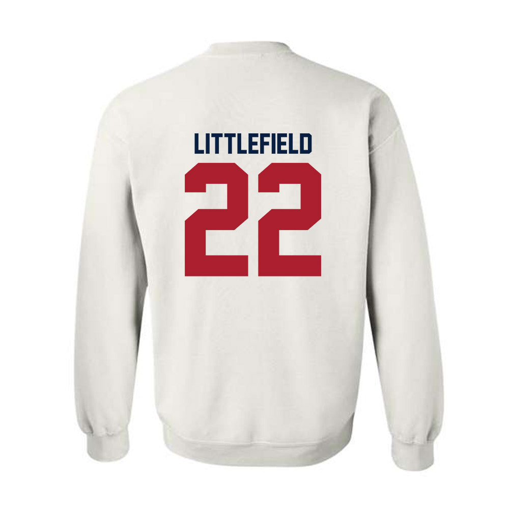 Liberty - NCAA Women's Volleyball : Molly Littlefield - Classic Shersey Crewneck Sweatshirt-1