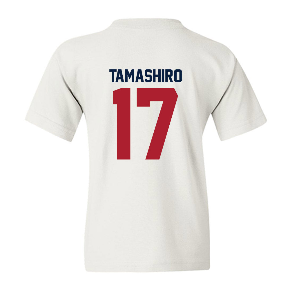 Liberty - NCAA Men's Soccer : Kai Tamashiro - Classic Shersey Youth T-Shirt-1