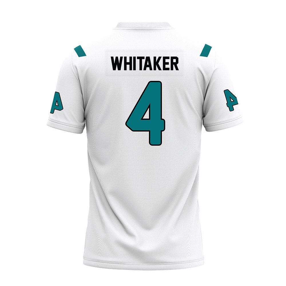 Coastal Carolina - NCAA Football : Lionell Whitaker - White Premium Football Jersey-1
