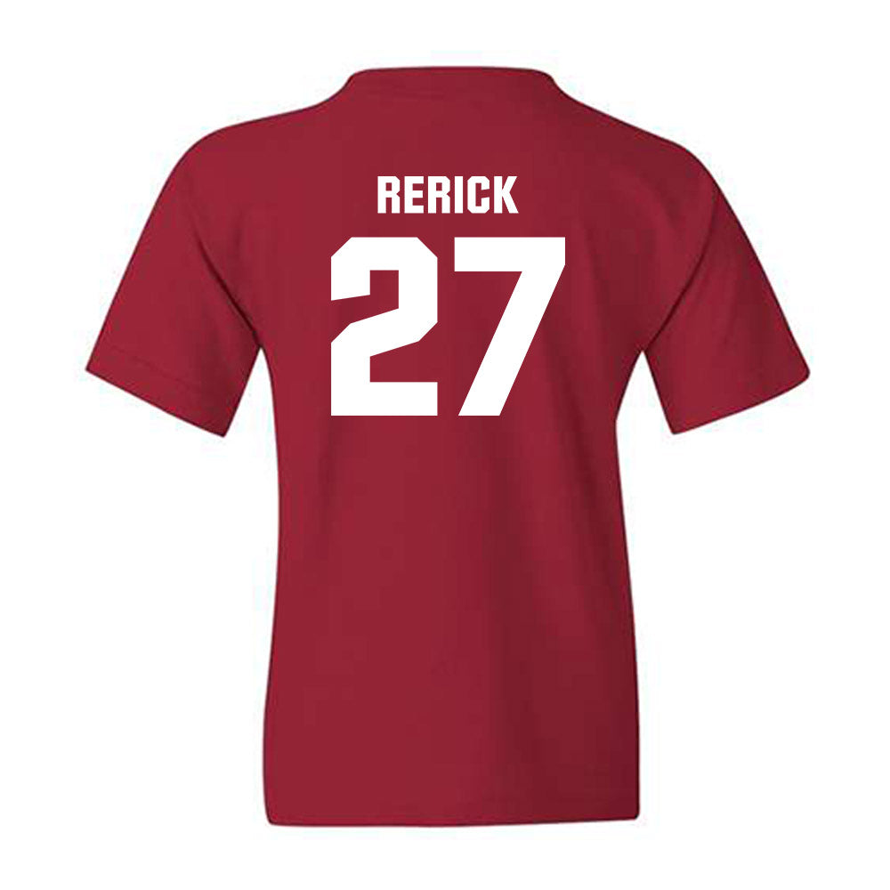 Oklahoma - NCAA Baseball : Drew Rerick - Classic Shersey Youth T-Shirt-1