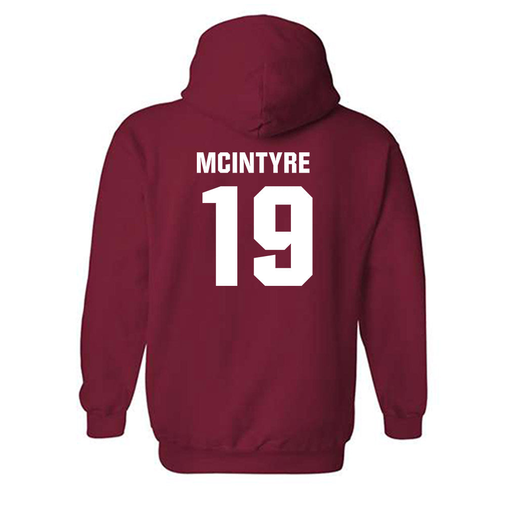 Oklahoma - NCAA Football : Kade McIntyre - Classic Shersey Hooded Sweatshirt-1