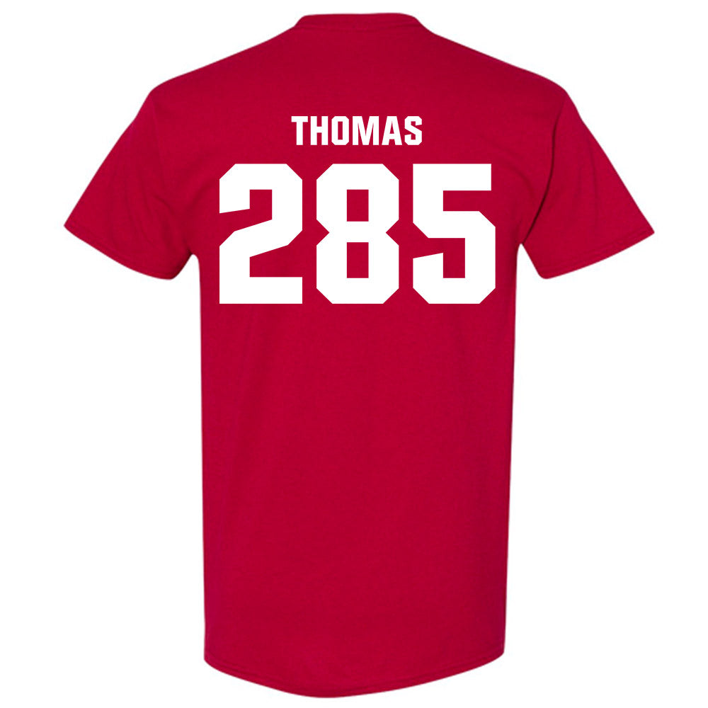 Oklahoma - NCAA Wrestling : Ricky Thomas - Classic Shersey T-Shirt-1