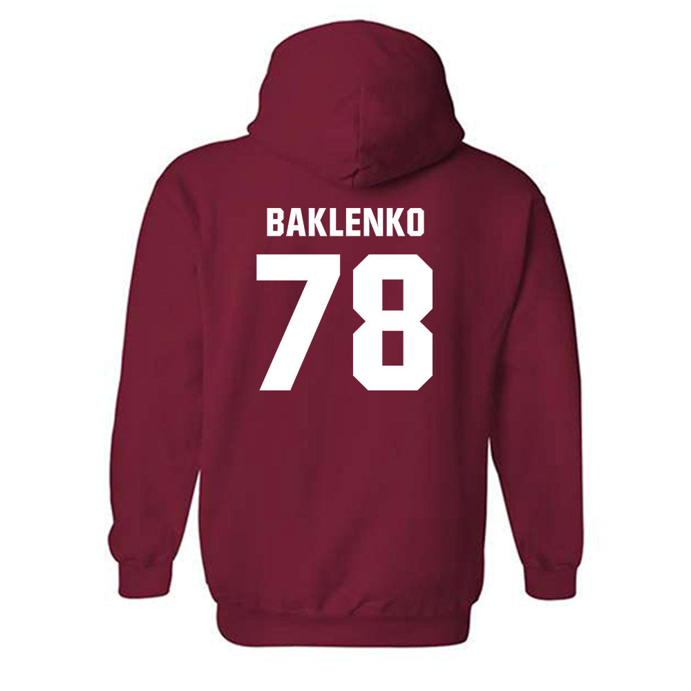 Oklahoma - NCAA Football : Luke Baklenko - Classic Shersey Hooded Sweatshirt-1