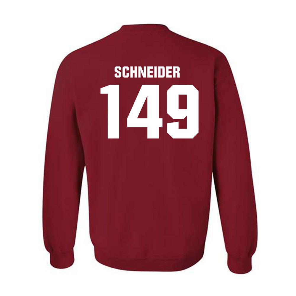 Oklahoma - NCAA Wrestling : Layton Schneider - Classic Shersey Crewneck Sweatshirt-1