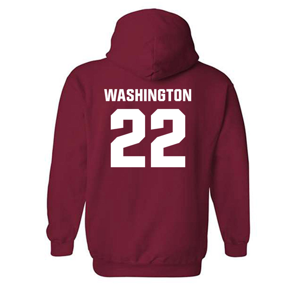 Oklahoma - NCAA Football : Trynae Washington - Classic Shersey Hooded Sweatshirt-1