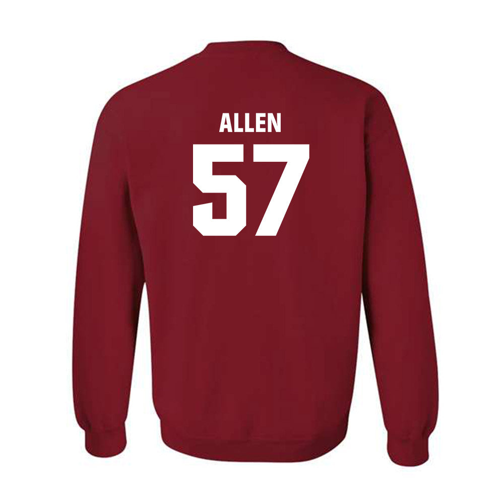 Oklahoma - NCAA Football : Gunnar Allen - Classic Shersey Crewneck Sweatshirt-1