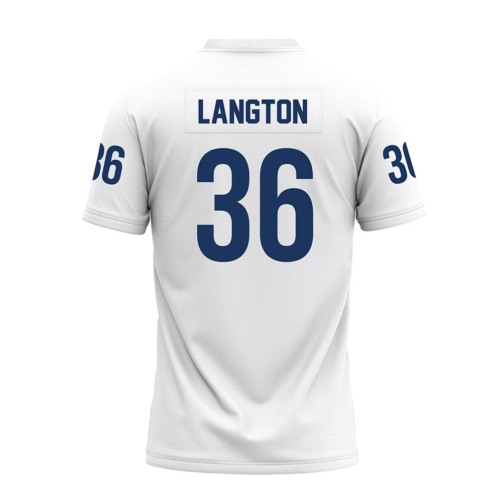 Monmouth - NCAA Football : Steven Langton - Premium Football Jersey