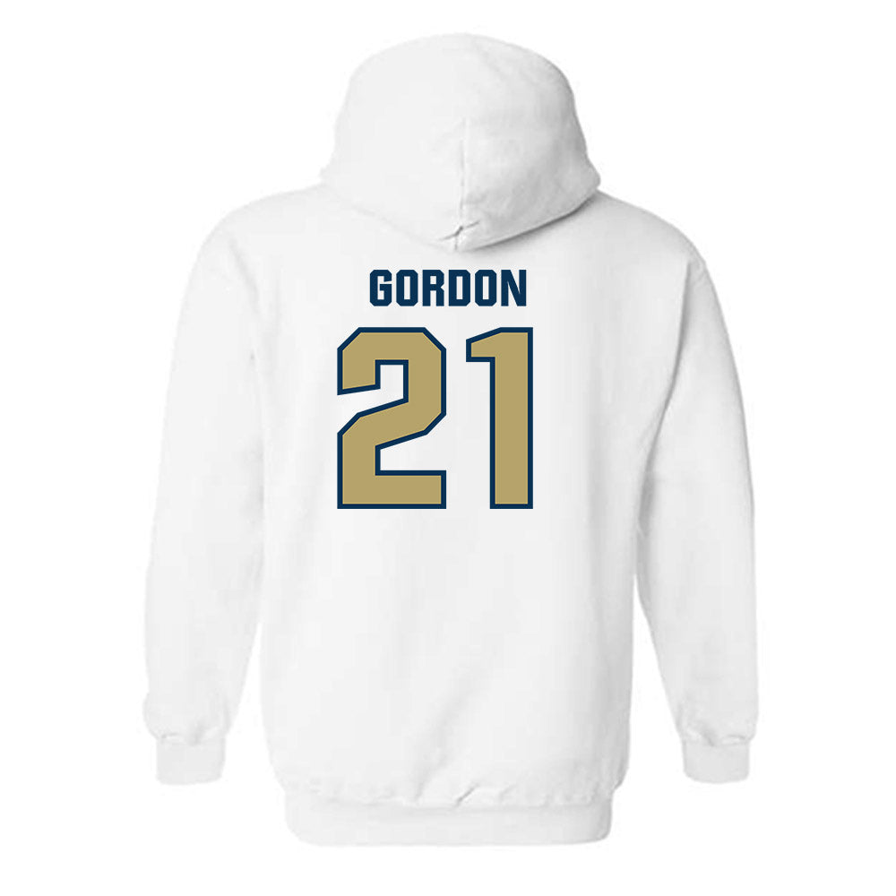 Georgia Tech - NCAA Football : Daylon Gordon - Classic Shersey Hooded Sweatshirt-1