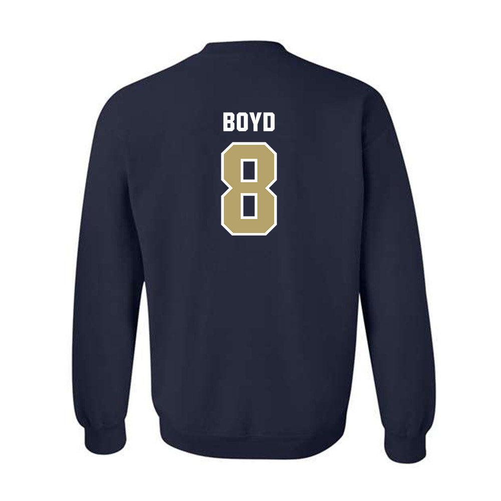 Georgia Tech - NCAA Football : Jordan Boyd - Classic Shersey Crewneck Sweatshirt-1