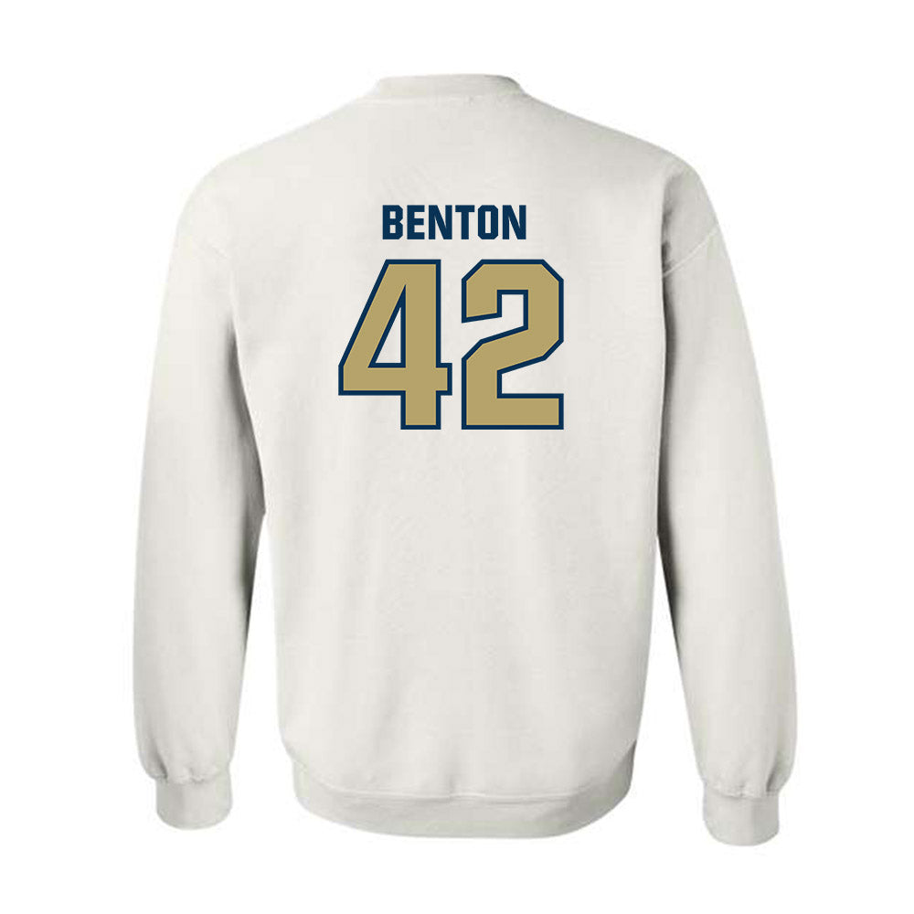 Georgia Tech - NCAA Football : Will Benton - Classic Shersey Crewneck Sweatshirt-1