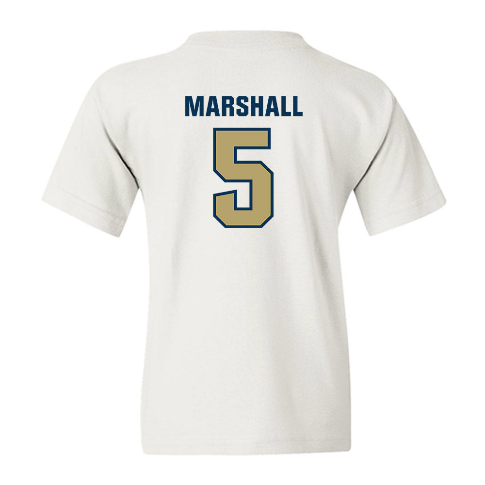 Georgia Tech - NCAA Men's Basketball : Peyton Marshall - Classic Shersey Youth T-Shirt-1