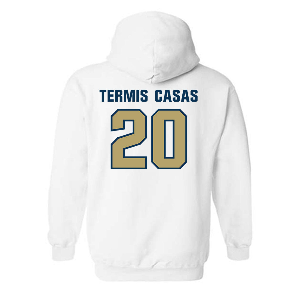 Georgia Tech - NCAA Women's Basketball : Ariadna Termis Casas - Classic Shersey Hooded Sweatshirt-1