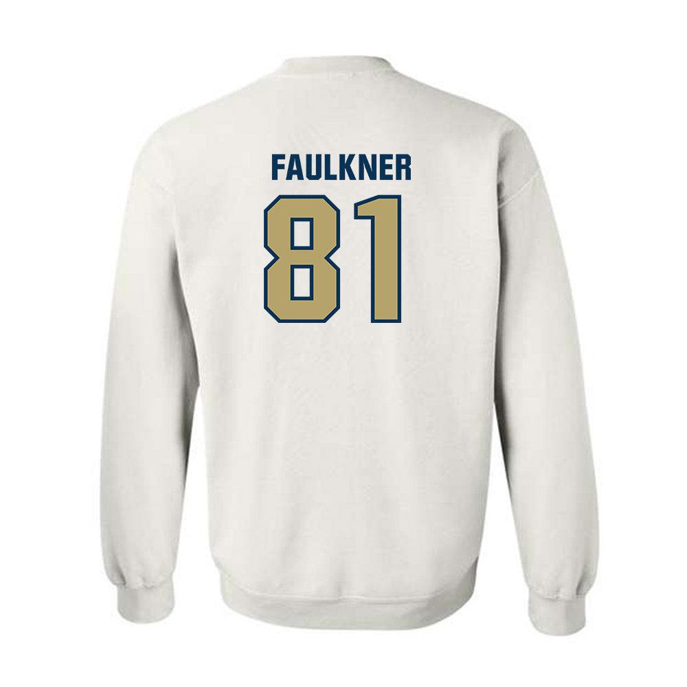Georgia Tech - NCAA Football : Cal Faulkner - Classic Shersey Crewneck Sweatshirt-1