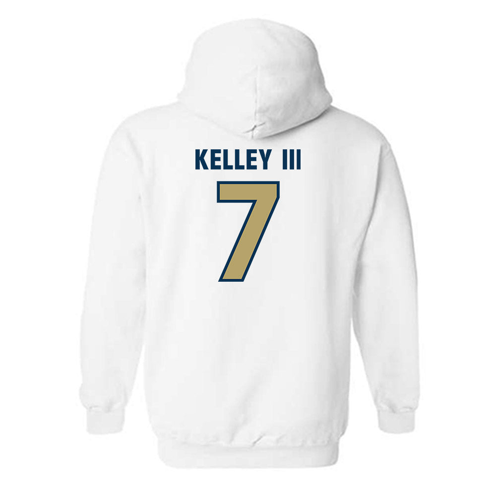 Georgia Tech - NCAA Men's Basketball : Chas Kelley III - Classic Shersey Hooded Sweatshirt-1