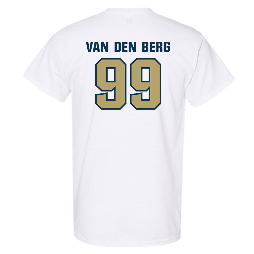 Georgia Tech - NCAA Football : Jordan van den Berg - Classic Shersey T-Shirt-1