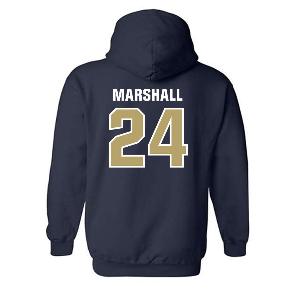 Georgia Tech - NCAA Football : Shane Marshall - Classic Shersey Hooded Sweatshirt-1