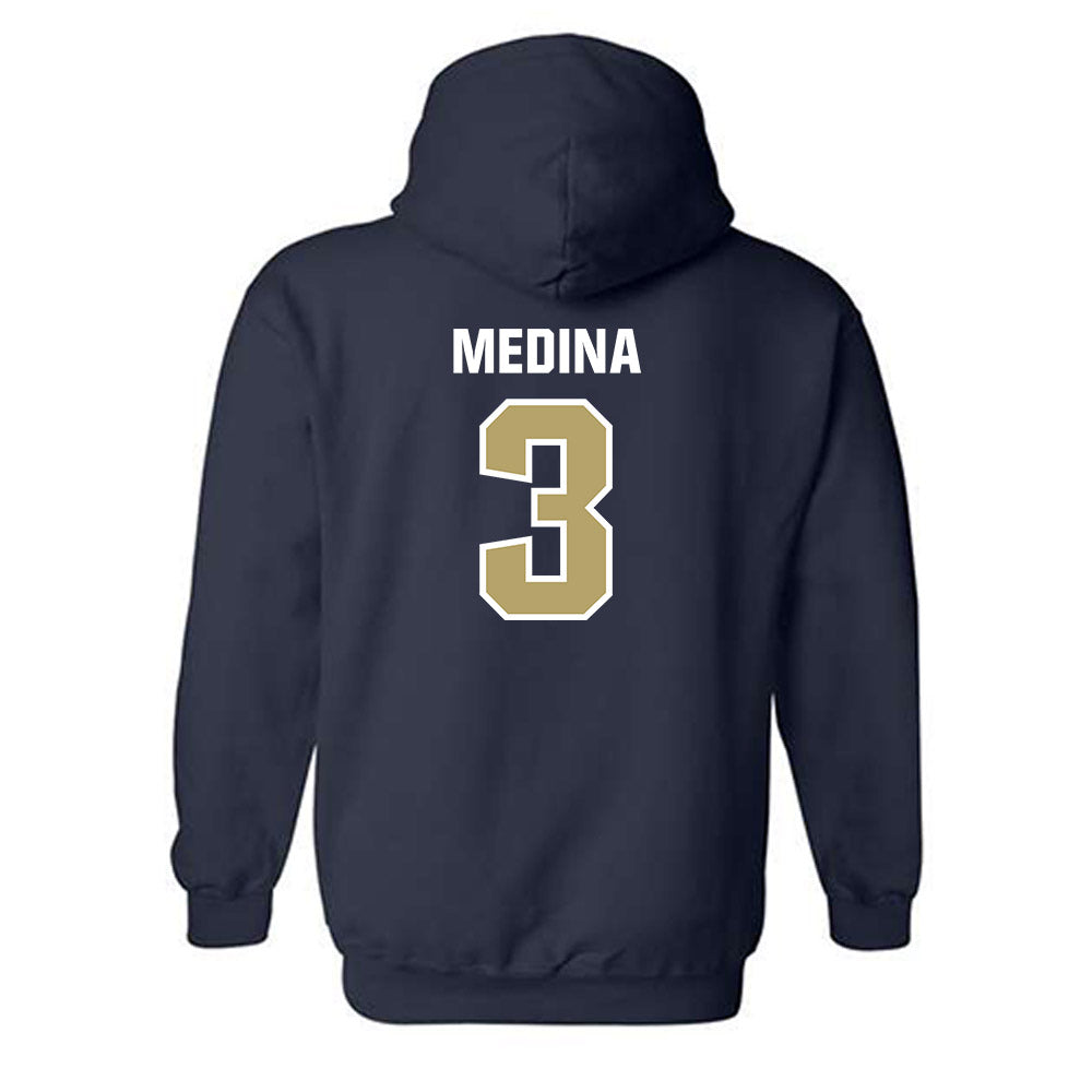 Georgia Tech - NCAA Softball : Holly Medina - Classic Shersey Hooded Sweatshirt-1