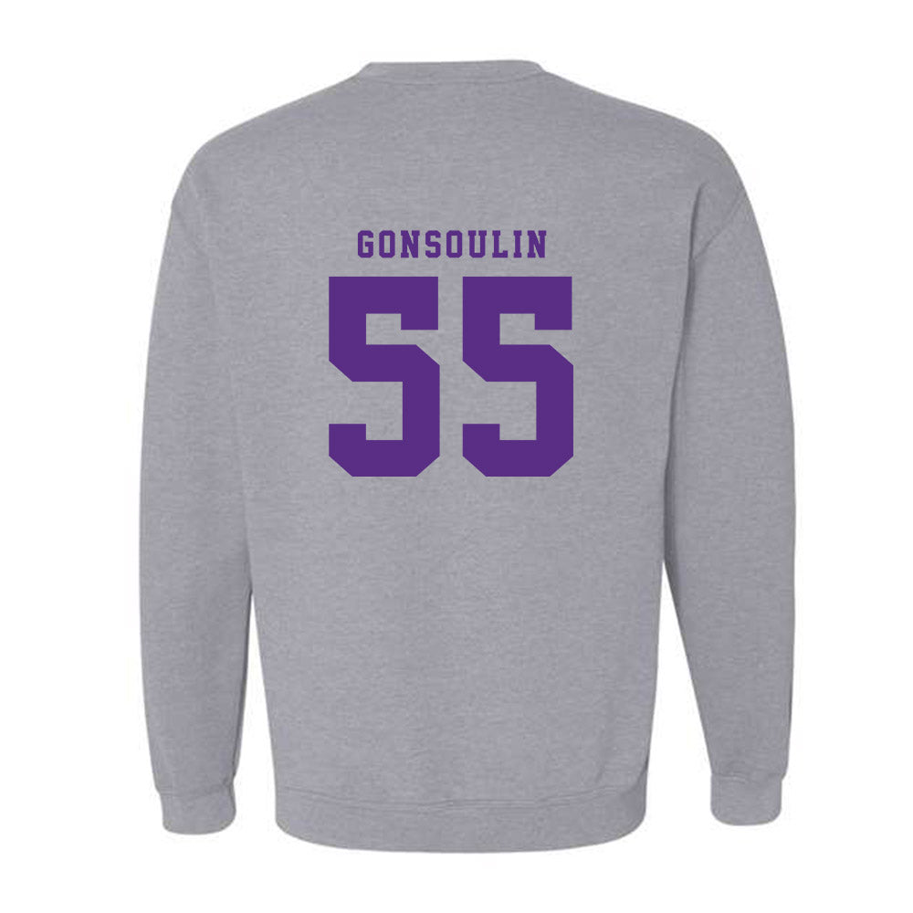 TCU - NCAA Men's Basketball : Zach Gonsoulin - Classic Shersey Crewneck Sweatshirt